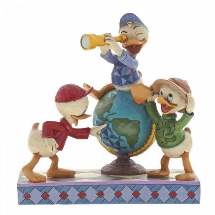 Disney Traditions - The Duck Tales - Huey, Dewey & Louie "Navigating Nephews" (17cm)