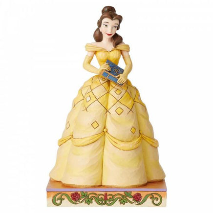 Disney Traditions - Beauty & The Beast - Belle "Book-Smart Beauty" (19 cm)
