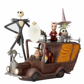 DISNEY TRADITIONS Figure - The Nightmare Before Christmas - Nightmare Mayor's Car "Terror Triumphant" (45 cm)