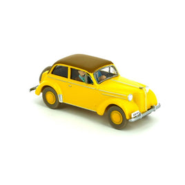 Tintin / Kuifje - Tintins Cars 1/43 Opel Olympia Covertible (Opel Cabrilet Coach °1938) (15Cm)
