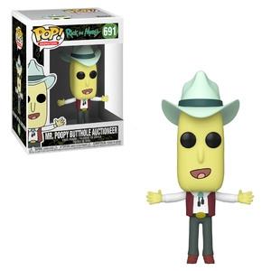 Funko Pop! Animation - Rick & Morty Mr. Poopy Butthole Auctioneer (691) Figurines