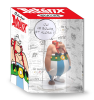 2026_PLASTOY Collection Bulles - Asterix, Obelix w/ sign "Oui je boude, et alors ?" (19cm)