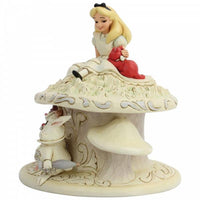 Disney Traditions - Alice in Wonderland - Alice, Dinah The Cat, Cheshire & White Rabbit "Whimsy & Wonder" (18 cm)
