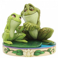 Disney Traditions - The Princess & The Frog - Tiana & Naveen  "Amorous Amphibians" (11cm)