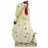 Disney Traditions - 101 Dalmatians - Cruella & Puppies "The Cute & The Cruel" (21 cm)