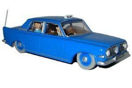 Tintin / Kuifje - Tintin's Cars 1/43 - The Blue Taxi (Ford Zephyr Mk III) (15cm)