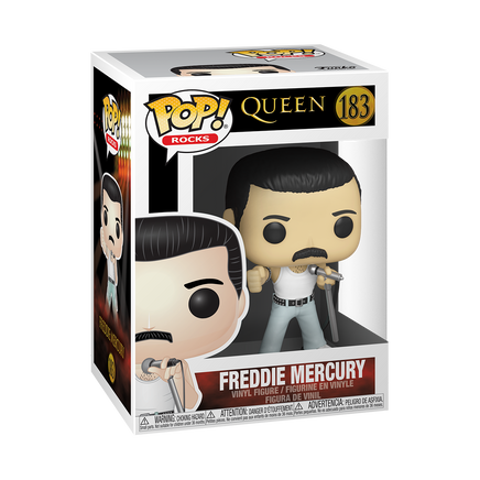 Funko POP! Rocks - Queen - Freddie Mercury (Radio Gaga 1985) (183)