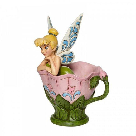Disney Traditions - Peter Pan - Tinkerbell Sitting in a Flower "A Spot of Tink" (16cm)