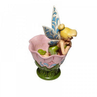 Disney Traditions - Peter Pan Tinkerbell Sitting In A Flower A Spot Of Tink (16Cm) Figurines