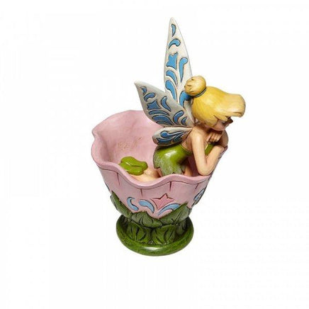 Disney Traditions - Peter Pan Tinkerbell Sitting In A Flower A Spot Of Tink (16Cm) Figurines
