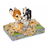 DISNEY TRADITIONS - Bambi - Bambi & Friends "Childhood Friends" (10cm)