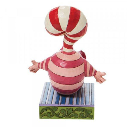 DISNEY TRADITIONS - Alice in Wonderland - Cheshire Cat "Candy Cane Cheer" (8cm)