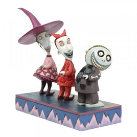 DISNEY TRADITIONS Figure - The Nightmare Before Christmas - Lock, Shock & Barrel "Up to No Good" (11cm)