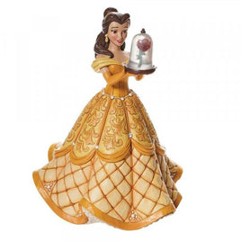 DISNEY TRADITIONS Figure - Beauty & The Beast - Belle Deluxe "A Rare Rose" (38cm)