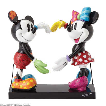 Enesco - Britto - Disney - Resin Figure Mickey & Minnie Mouse