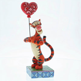 Disney Traditions - Winnie The Pooh Tigger W/ Heart Balloon Heartstrings (19 50 Cm) Figurines