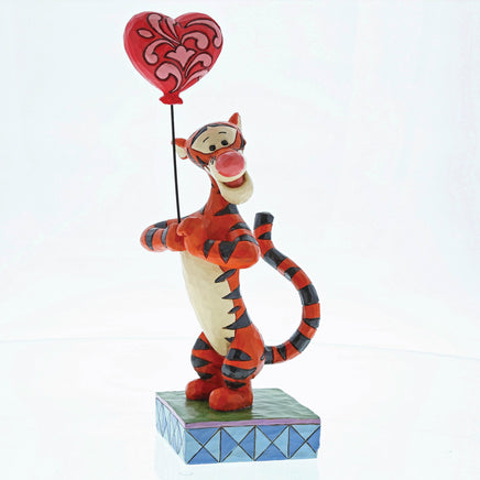 Disney Traditions - Winnie The Pooh Tigger W/ Heart Balloon Heartstrings (19 50 Cm) Figurines