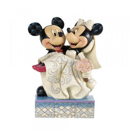DISNEY TRADITIONS Figure - Mickey Mouse - Mickey & Minnie "Wedding" (17cm)