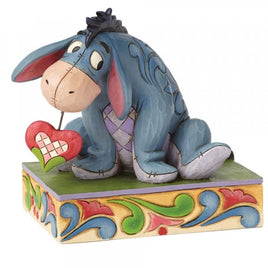 DISNEY TRADITIONS Figure - Winnie the Pooh - Eeyore "Heart on a String" (9cm)