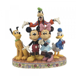 DISNEY TRADITIONS Figure - Mickey Mouse - Fab Five "The Gang's All Here" (28cm)