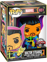 Funko POP! Marvel - Marvel Black Light - Doctor Strange (651) Exclusive