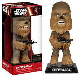 Funko Wacky Wobbler Bobble-Head - Star Wars The Force Awakens Chewbacca Figurines