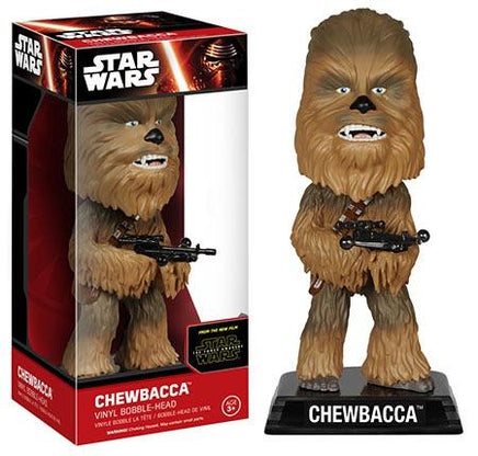 Funko Wacky Wobbler Bobble-Head - Star Wars The Force Awakens Chewbacca Figurines