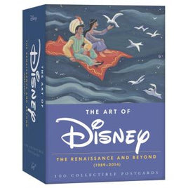 Disney - Postcard Box, The Art of Disney - The Renaissance & Beyond (set of 100 cards)