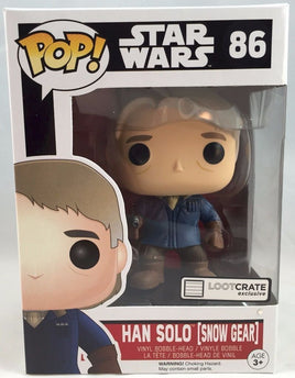 Funko Pop! Star Wars - The Force Awakens Han Solo (Snow Gear) (86) Exclusive Figurines