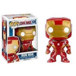 Funko Pop! Marvel - Captain America Civil War Iron Man (126) Figurines