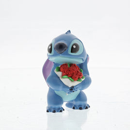 Disney Showcase Collection Figure - Lilo & Stitch - Stitch w/ Flowers (6cm)