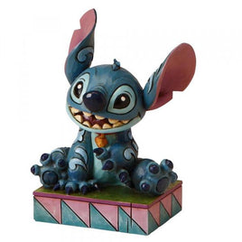 Disney Traditions - Lilo & Stitch - Stitch "Ohana Means" (9 cm)
