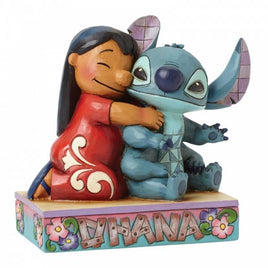 Disney Traditions - Lilo & Stitch - Lilo & Stitch "Ohana Means" (13 cm)
