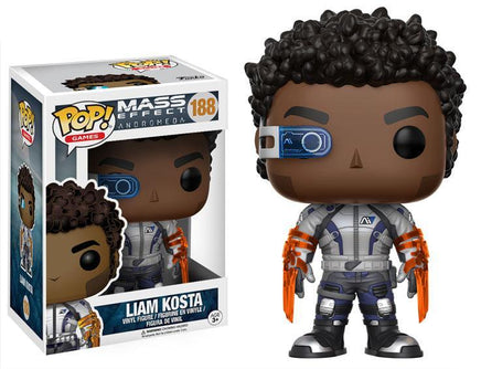 Funko Pop! Games - Mass Effect Andromeda Liam Kosta (188) Figurines