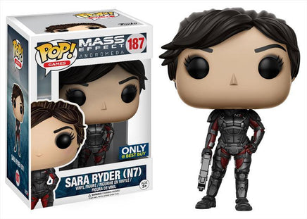 Funko Pop! Games - Mass Effect Andromeda Sara Ryder (N7) (187) Figurines