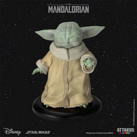 ATTAKUS  Statue - Star Wars, Classic Collection 1/5 - Grogu 'Using The Force' in The Mandalorian (10cm)