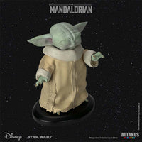 ATTAKUS  Statue - Star Wars, Classic Collection 1/5 - Grogu 'Using The Force' in The Mandalorian (10cm)