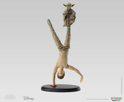 ATTAKUS  Statue - Star Wars, Elite Collection 1/10 - Yoda and Luke 'Training on Dagobah' (26cm)