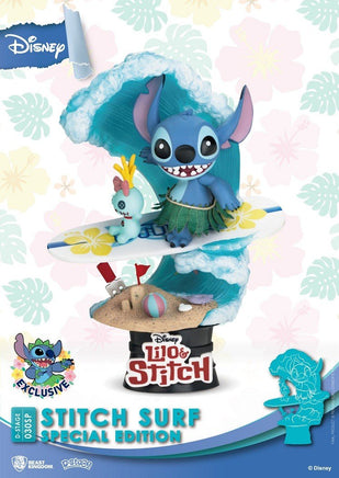 Disney - Lilo & Stitch Diorama Surf (15 Cm) Exclusive Figurines