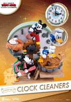 Disney - Mickey Mouse Diorama Clock Cleaners (Ds-046) (15 Cm) Figurines