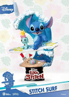 BEAST KINGDOM - Disney, Lilo & Stitch - Diorama Stitch Surf (DS030) (15 cm)