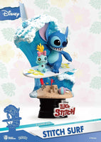 BEAST KINGDOM - Disney, Lilo & Stitch - Diorama Stitch Surf (DS030) (15 cm)
