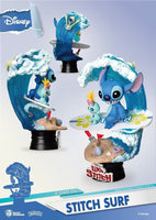 BEAST KINGDOM - Disney, Lilo & Stitch - Diorama Stitch Surf (DS030) (15 cm)