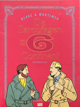 COMICS - Stripverhaal SC (NL) - Blake & Mortimer : De Sarcofagen van het 6e Continent (Persdossier) (16) (Jacobs Edgar Pierre)