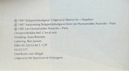 COMICS - Stripverhaal SC (NL) - John Difool : De Incal van het Duister (3) (Giraud Jean)