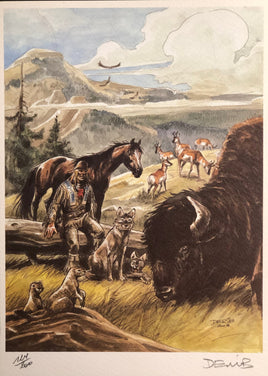 COMICS Ex-libris : Buddy Longway (Derib)