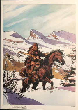 COMICS Ex-libris : Buddy Longway (Derib)