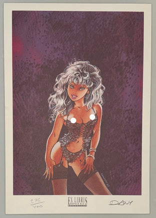 COMICS Ex-libris : Ca vous intéresse ? - Où voulez-vous en venir? (Dany) / 400 ex + signed