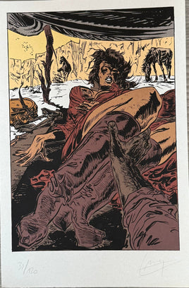 COMICS Ex-libris : Colt Walker - Colt Walker boots (Lamy)