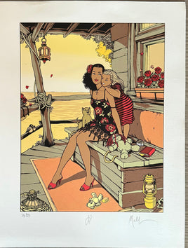 COMICS Ex-libris : Golden City - Le Dossier Harrison (Malfin)